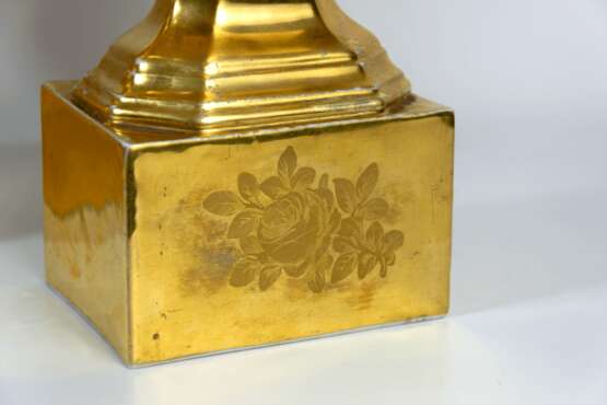 фарфоровe ваз в стиле ампир оk 1820 г 2 шт. Фарфор Франция Французский ампир (1804-1815) 1820 г. - фото 6