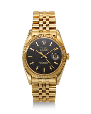 ROLEX, REF. 1601, DATEJUST, A VERY FINE 18K YELLOW GOLD WRISTWATCH WITH DATE - фото 1