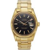 ROLEX, REF. 1601, DATEJUST, A VERY FINE 18K YELLOW GOLD WRISTWATCH WITH DATE - фото 1