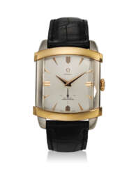 OMEGA, REF. 5705.30.01, MUSEUM COLLECTION N° 6, “TONNEAU REVERSE”, A FINE 18K WHITE AND RED GOLD WRISTWATCH WITH SUBSIDIARY SECONDS, NUMBER 114 IN A LIMITED EDITION OF 1952 EXAMPLES