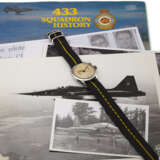 OMEGA, REF. 34-62, RCAF, A FINE AND RARE STEEL MILITARY-ISSUED CHRONOGRAPH WRISTWATCH - фото 5