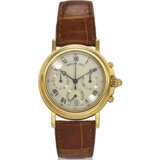 BREGUET, MARINE, A FINE 18K YELLOW GOLD CHRONOGRAPH WRISTWATCH WITH DATE - Foto 1
