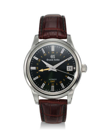 GRAND SEIKO, REF. SBGM241, WATCHES OF SWITZERLAND SPECIAL EDITION “TOGE”, A FINE STEEL GMT WRISTWATCH WITH DATE - Foto 1