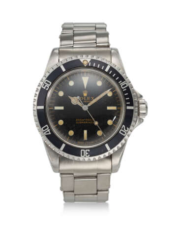 ROLEX, REF. 5513, SUBMARINER, A FINE STEEL DIVER’S WRISTWATCH - Foto 1