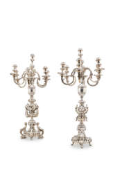 PAIRE DE CANDELABRES D&#39;EPOQUE NAPOLEON III