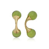 NO RESERVE | TWO PAIRS OF TAFFIN AMETHYST AND PERIDOT CUFFLINKS - Foto 12