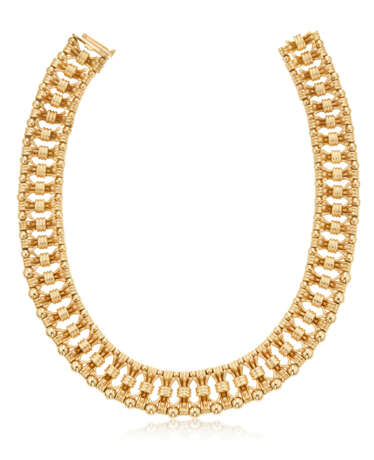 TIFFANY & CO., JEAN SCHLUMBERGER GOLD 'BOWTIE' NECKLACE - photo 3