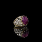 NO RESERVE | BUCCELLATI STAR RUBY AND DIAMOND RING - photo 1