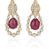 JACQUES TIMEY SET OF RUBY AND DIAMOND JEWELRY - фото 5