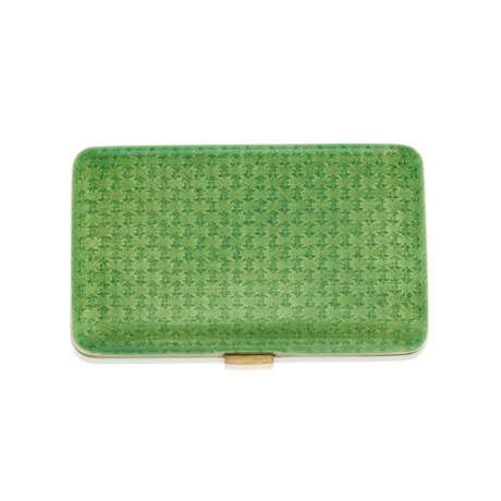 NO RESERVE | BUCCELLATI ENAMEL AND GOLD VANITY CASE - фото 1