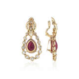 JACQUES TIMEY SET OF RUBY AND DIAMOND JEWELRY - photo 6