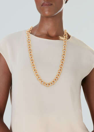 GOLD LINK NECKLACE - фото 2