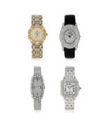 Concord. NO RESERVE | GROUP OF FOUR DIAMOND WRISTWATCHES