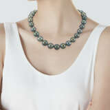 ASSAEL GRAY CULTURED PEARL AND DIAMOND NECKLACE - photo 2