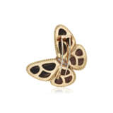 NO RESERVE | VAN CLEEF & ARPELS WOOD AND DIAMOND BUTTERFLY BROOCH - фото 3