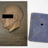 Adolf Hitler Eisenguss Plakette. - Foto 1