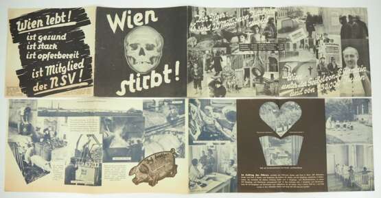 Österreich : 2 Plakate "Wien stirbt". - Foto 1