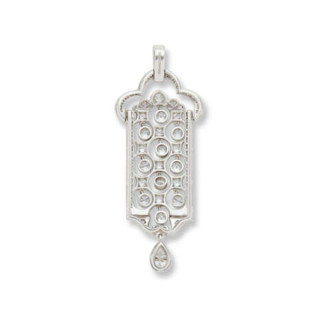 TIFFANY & CO BELLE ÉPOQUE PENDENTIF DIAMANTS - photo 2