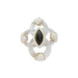 BOUCHERON PARURE TRANSFORMABLE CRISTAL DE ROCHE, ONYX ET DIAMANTS - Foto 2