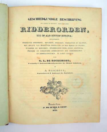 G.L. de Rochemont : Riderorden, Zoo in als buiten Europa. - photo 2