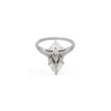 MAUBOUSSIN BAGUE DIAMANT MARQUISE DE 5.06 CARATS ET DIAMANTS - photo 4