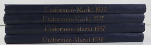 Uniformen-Markt/ Deutsche Uniformen-Zeitung. 4 Bände von 1936 - 1939. - фото 1