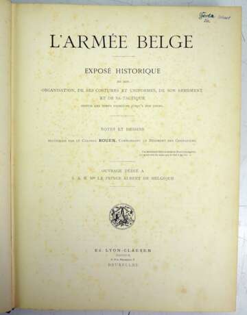 L´Armee Belge. - photo 1