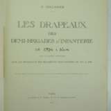 O. Hollander : Les Drapeaux des Demi-Brigades d´Infanterie de 1794 a 1804 avec un chapitre preliminaire sur les drapeaux des regiments d´Infanterie de 1791 a 1794. - Foto 2