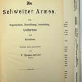 F. Sommerfeld : Die Schweizer Armee, ihre Organisation, Bewaffung, Ausrüstung, Uniformen und Abzeichen. - Foto 2