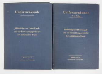 H. Knötel : Uniformenkunde : Neue Folge. Band 1 (1936/ 38) + 2 (1939/ 40).