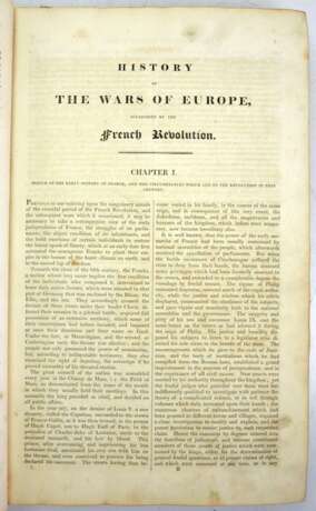History of the Wars of Europe, occasioned by the French Revolution 1884. - Foto 1