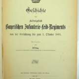 Illing : Geschichte des Königlich Bayrischen Infanterie-Leib-Regiments von der Errichtung bis zum 1 Oktober 1891. - Foto 2