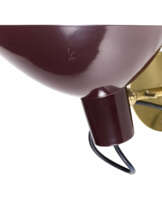 Wall lamp with reflector model