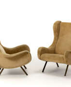 Marco Zanuso. Pair of armchairs model "Senior"