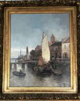 Wagner Karl Theodor. "Пристань" Wagner Karl Theodor. "Пристань"