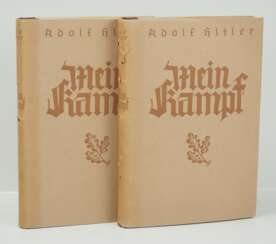 Hitler, Adolf : Mein Kampf - Geschenkausgabe in 2 Bänden.