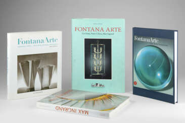 Three monographic volumes on Fontana Arte: | F