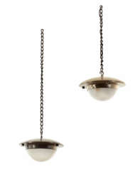 Two ceiling lights with suspension attachment model " LSP6 Tommy"