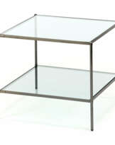 Two-shelf coffee table model 