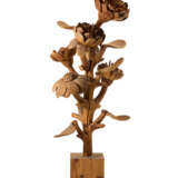Fiore | | Solid stone pine wood sculpture with removable, jointed inserts | - фото 1