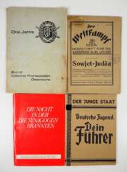 4 Bücher Literatur - Jüdisch / Antisemitismus.