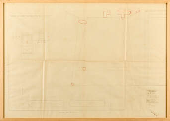 Two executive drawings of mahogany and rosewood extendable coffee tables