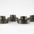 Four rare burnished brass ashtrays - Аукционные цены
