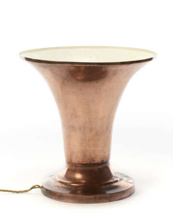 Deco table lamp type Luminator, made of calendered copper plate - photo 1