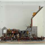 Diorama : Einzug des Königs in eine Burg. - Foto 2