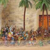 Diorama : Kampf der Kreuzritter am Damaskustor in Jerusalem während der Kreuzzüge. - photo 4