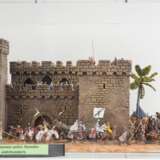 Diorama : Kampf um eine Burg mit den Sarazenen unter Saladin. - photo 1