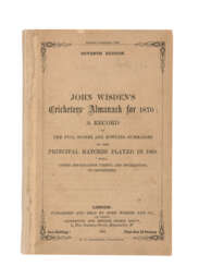 WISDEN, John (1826-1884)