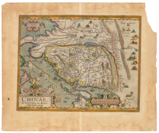 CHINA – ORTELIUS, Abraham (1527-1598) - Foto 1