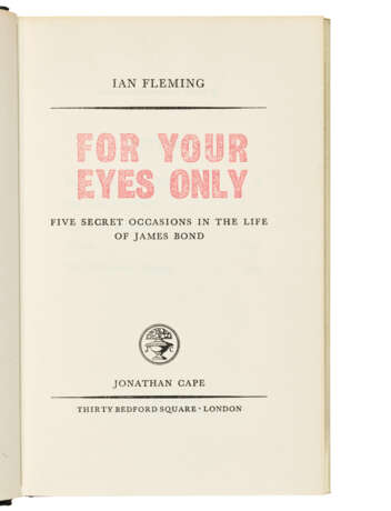 FLEMING, Ian (1908-1964) - photo 2